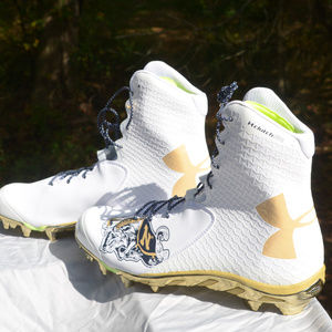 Brand new Under Armour Naval Academy cleats